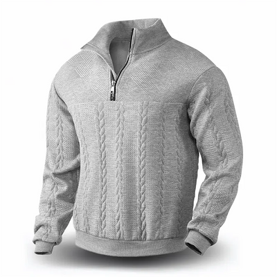 MetroFlex™ Knit Zipper Pullover ASTRAL W NOBLE