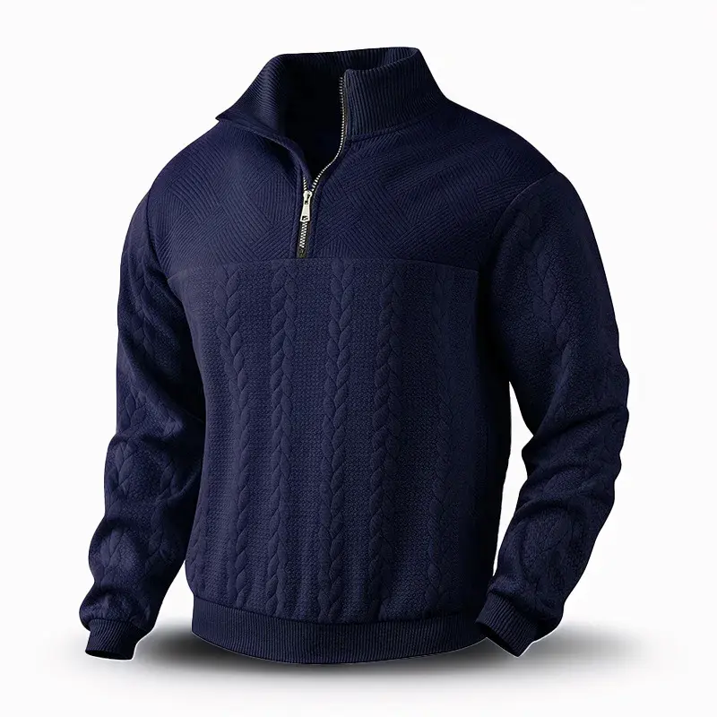 MetroFlex™ Knit Zipper Pullover ASTRAL W NOBLE